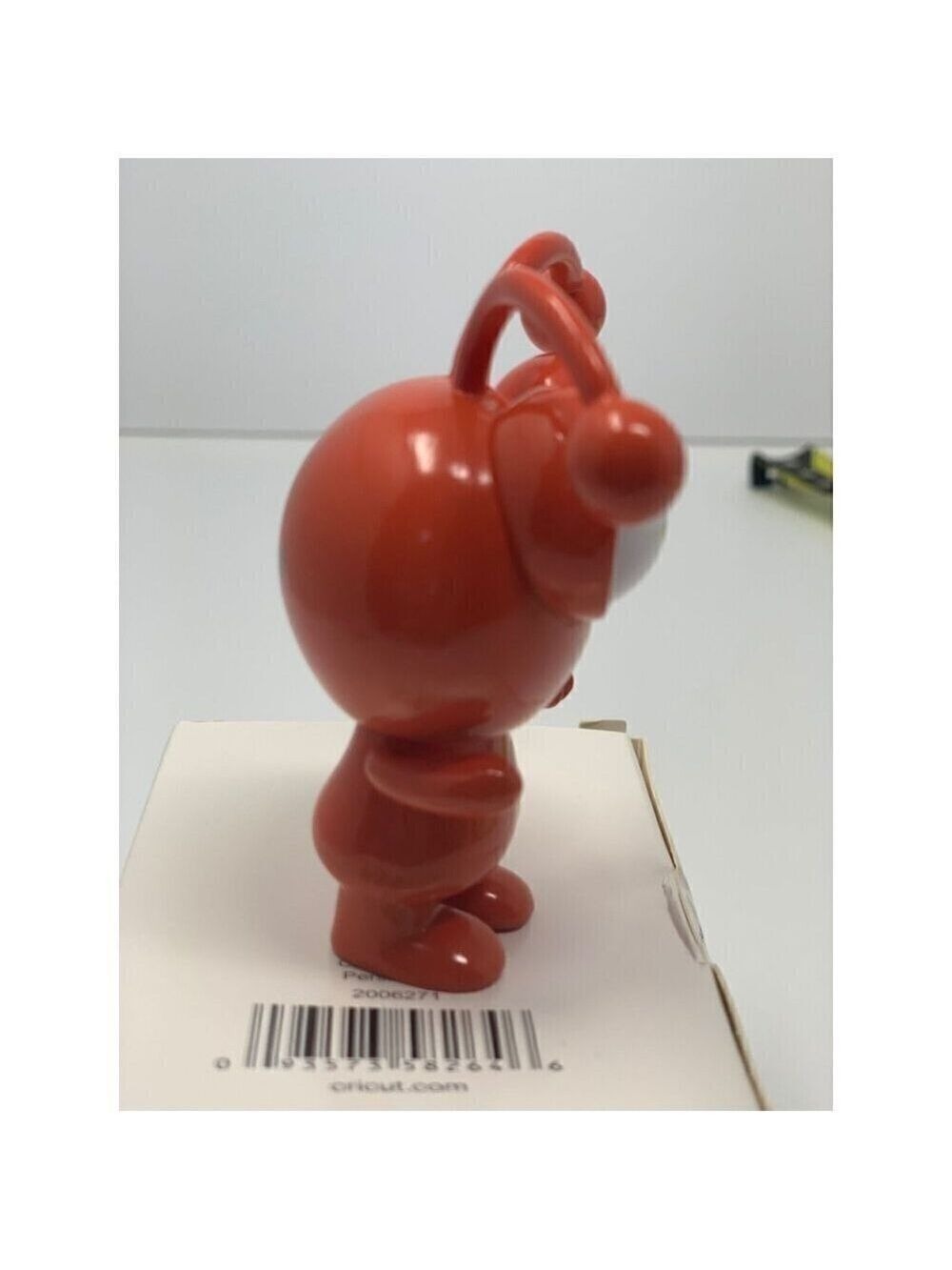 Cricut Cutie PERSIMMON Red Cricut Collectible Craft Room Decor Figure Boxed K - Picture 3 of 8